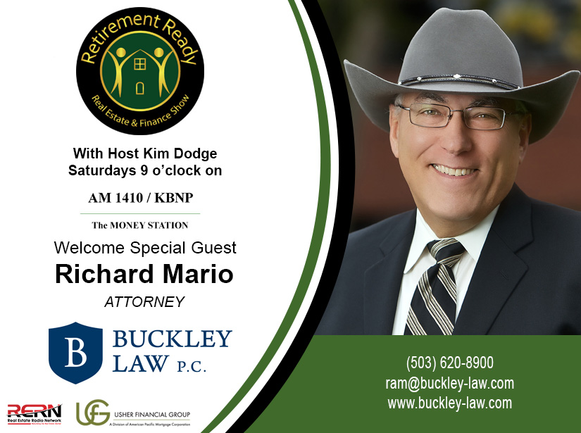 Buckley Law Attorney Richard Mario Talks About Real Estate and Oregon